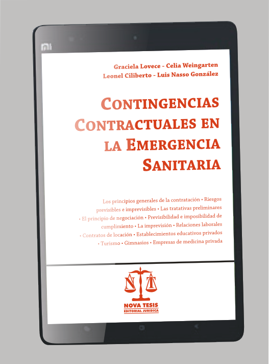 Contingencias contractuales en la emergencia sanitaria